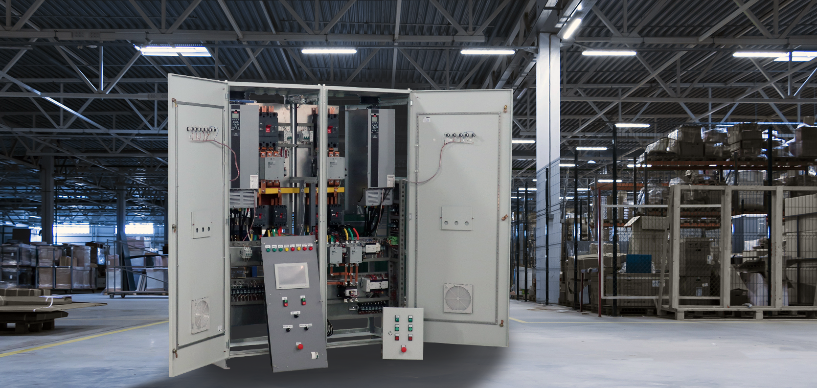 Поставка шкафа управления с преобразователями частоты Danfoss для АО "Композит" - Феникс